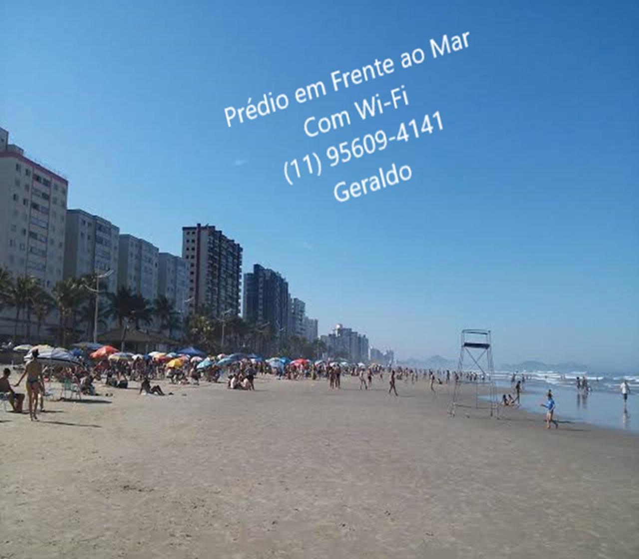 Апартаменты Predio Em Frente Ao Mar Прая-Гранди Экстерьер фото